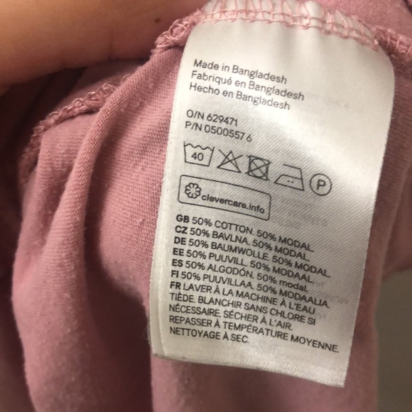 H&M Pink Crop Top - Picture 3 of 4